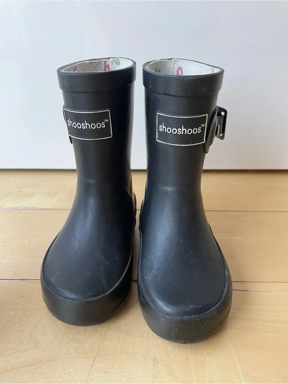 Kids' Black Rain Boots